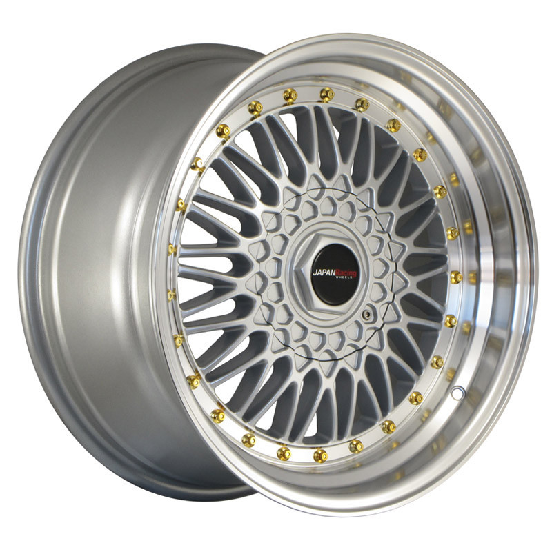 Jante Japan Racing JR-9 17x8.5 Gris Argenté / Poli