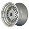 Jante Japan Racing JR-9 17x10 Gris Argenté / Poli