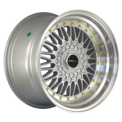 Japan Racing JR-9 17x10" 5x112/120 ET20, Gris Argenté