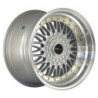 Japan Racing JR-9 17x10" 5x112/120 ET20, Gris Argenté