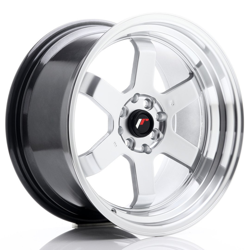 Jante Japan Racing JR-12 17x9 Gris Argenté / Poli