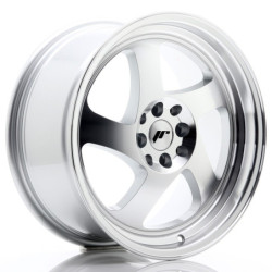Jante Japan Racing JR-15 17x8 Gris Argenté / Poli