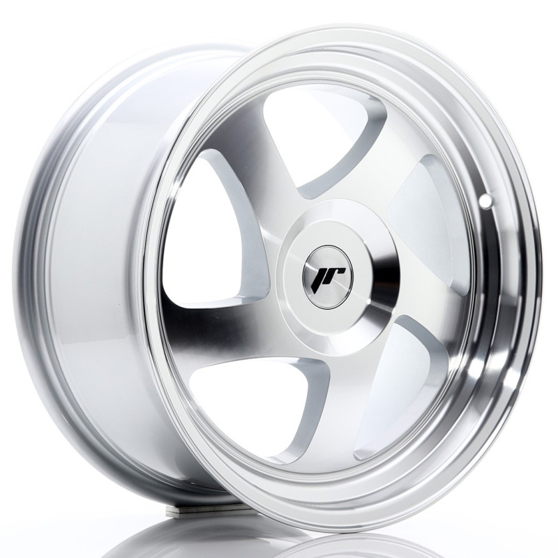Jante Japan Racing JR-15 17x8 Gris Argenté / Poli