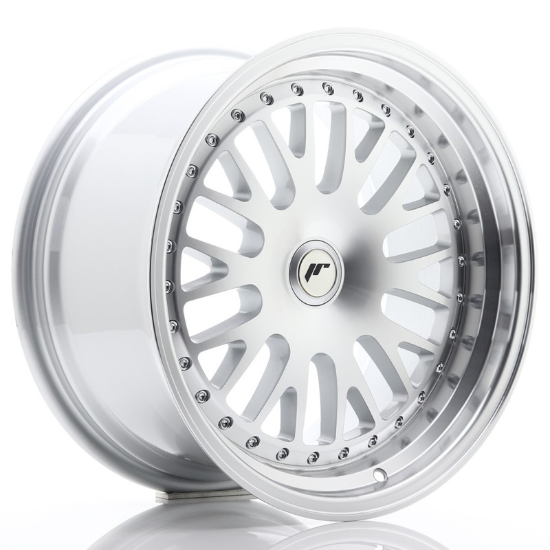 Jante Japan Racing JR-10 17x9 Gris Argenté / Poli