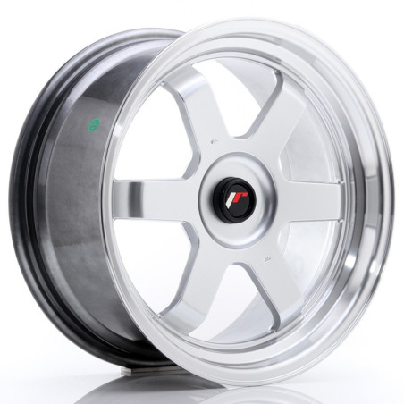 Jante Japan Racing JR-12 17x8 Gris Argenté / Poli