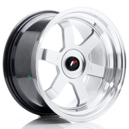 Jante Japan Racing JR-12 17x9 Gris Argenté / Poli
