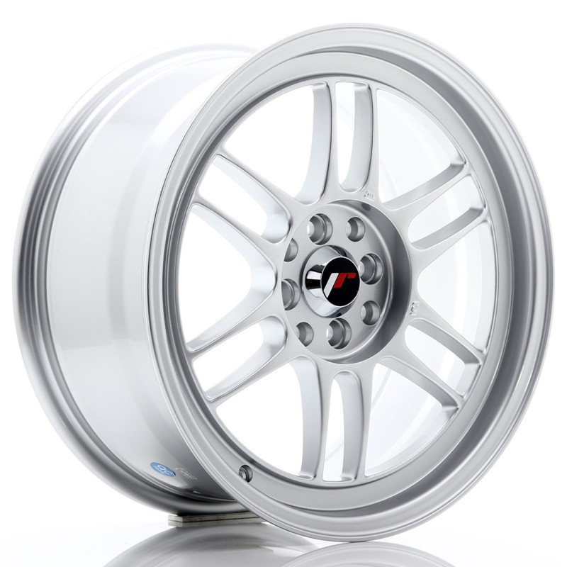 Jante Japan Racing JR-7 17x8 Gris Argenté / Poli