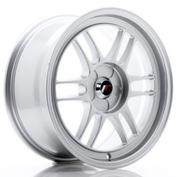 Jante Japan Racing JR-7 17x8 Gris Argenté / Poli