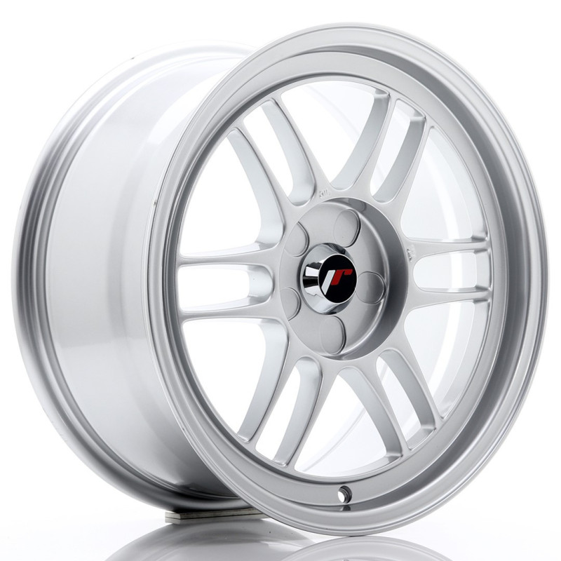Jante Japan Racing JR-7 17x8 Gris Argenté / Poli