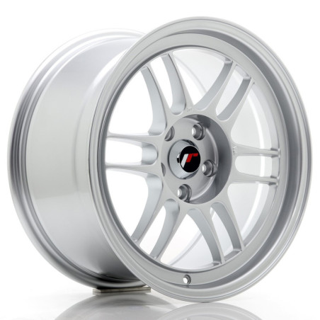 Jante Japan Racing JR-7 17x9 Gris Argenté / Poli