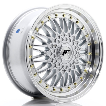 Jante Japan Racing JR-9 17x7.5 Gris Argenté / Poli