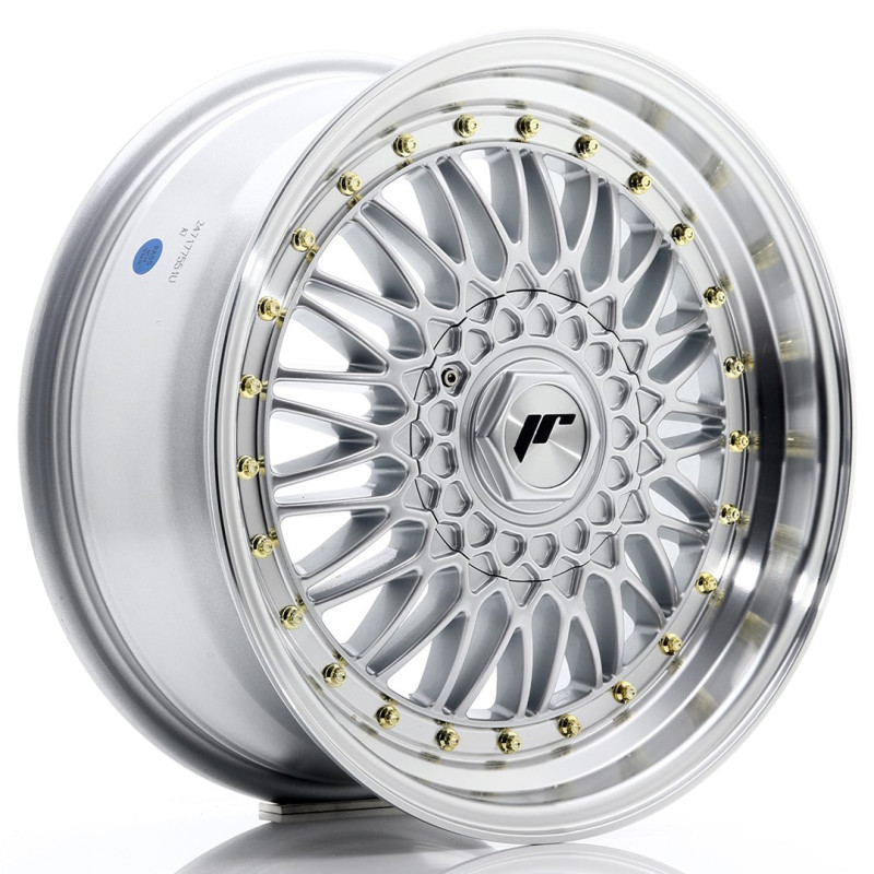 Jante Japan Racing JR-9 17x7.5 Gris Argenté / Poli