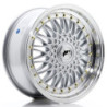Jante Japan Racing JR-9 17x7.5 Gris Argenté / Poli