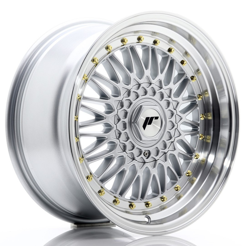 Jante Japan Racing JR-9 17x8.5 Gris Argenté / Poli