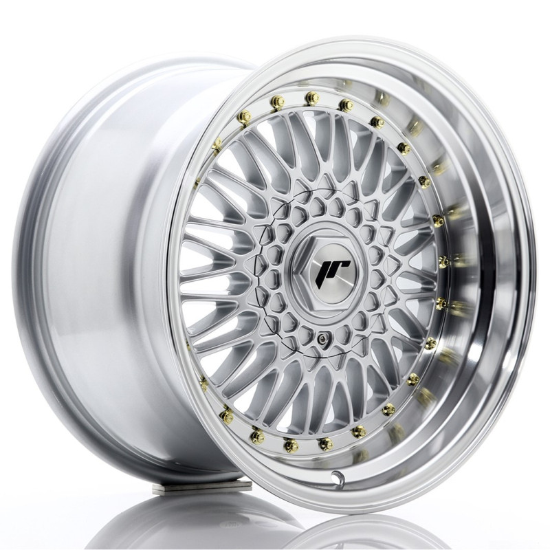 Jante Japan Racing JR-9 17x10 Gris Argenté / Poli