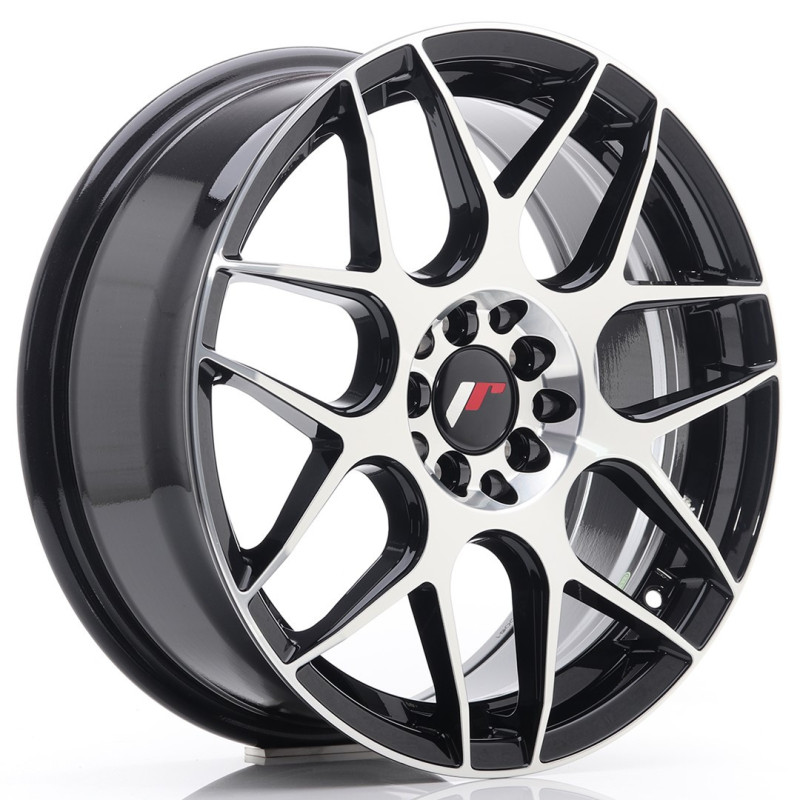 Jante Japan Racing JR-18 17x7 Noir / Brillant