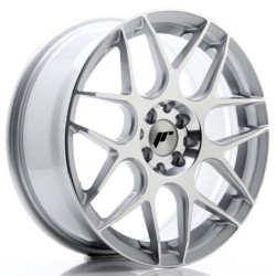 Jante Japan Racing JR-18 17x7 Gris Argenté / Poli