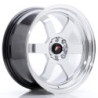 Jante Japan Racing JR-12 17x8 Gris Argenté / Poli