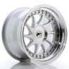 Jante Japan Racing JR-26 17x10 Gris Argenté / Poli
