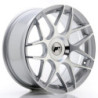 Jante Japan Racing JR-18 17x8 Gris Argenté / Poli