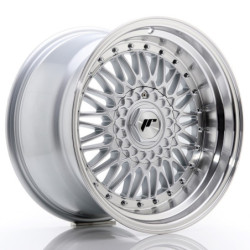 Jante Japan Racing JR-9 17x10 Gris Argenté / Poli