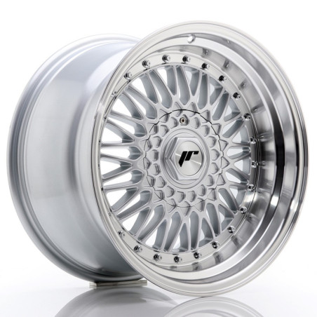 Jante Japan Racing JR-9 17x10 Gris Argenté / Poli