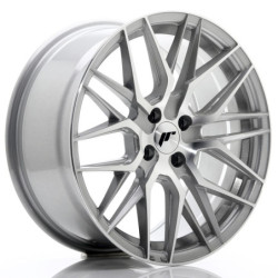 Jante Japan Racing JR-28 17x8 Gris Argenté / Poli