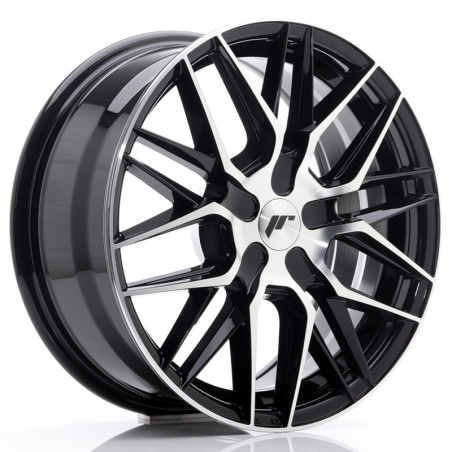 Jante Japan Racing JR-28 17x8 Noir / Brillant