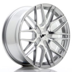 Jante Japan Racing JR-28 17x8 Gris Argenté / Poli