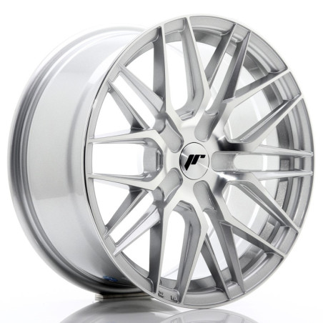 Jante Japan Racing JR-28 17x8 Gris Argenté / Poli
