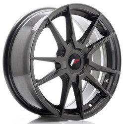 Jante Japan Racing JR-21 17x7 Hyper Gray