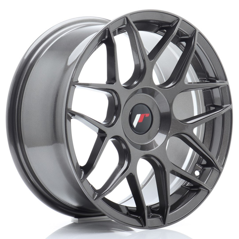 Jante Japan Racing JR-18 17x8 Hyper Gray