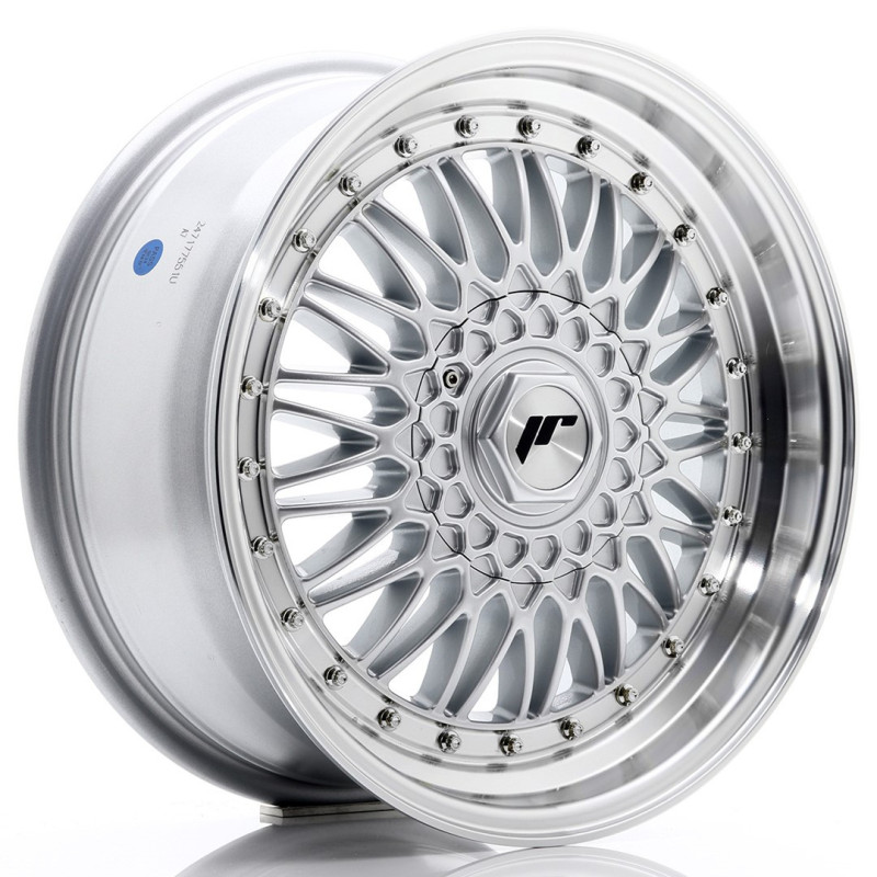 Jante Japan Racing JR-9 17x7.5 Gris Argenté / Poli