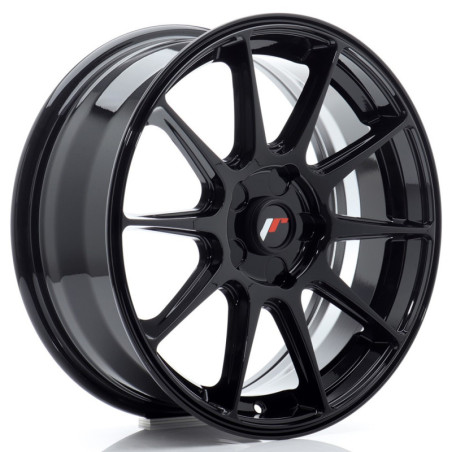 Jante Japan Racing JR-11 17x7 Noir / Brillant