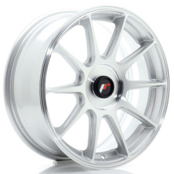 Jante Japan Racing JR-11 17x7 Gris Argenté / Poli