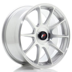 Jante Japan Racing JR-11 17x8 Gris Argenté / Poli