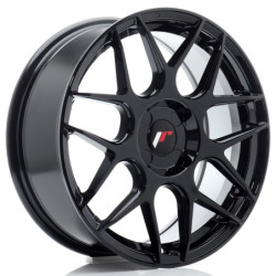 Jante Japan Racing JR-18 17x7 Noir / Brillant
