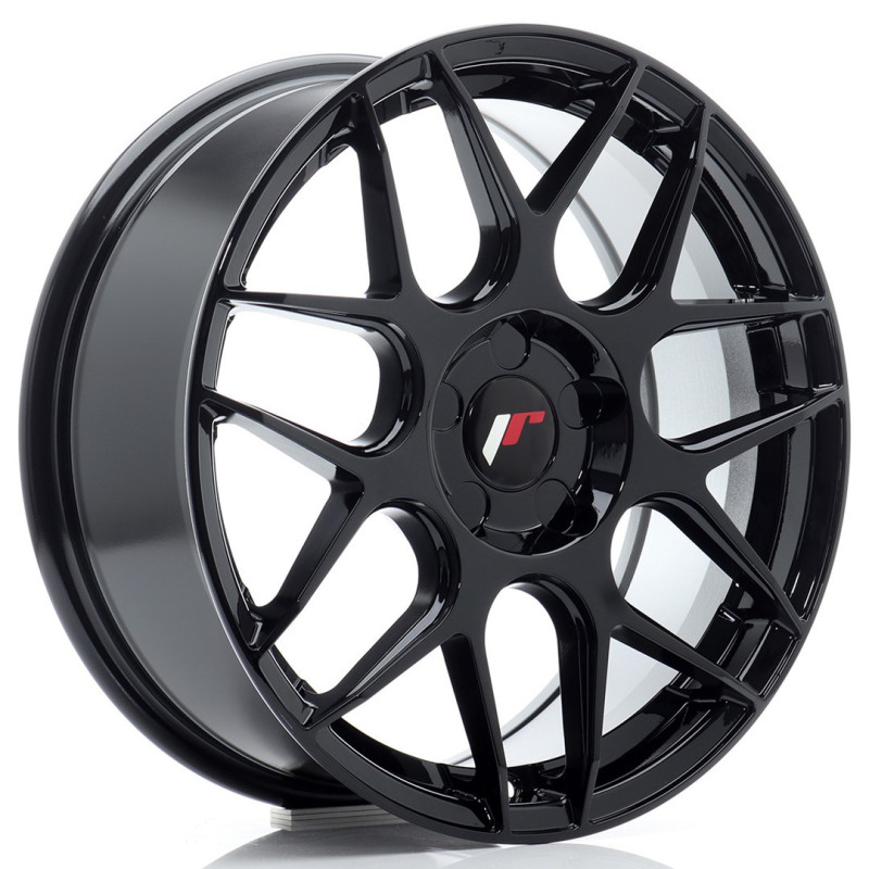 Jante Japan Racing JR-18 17x7 Noir / Brillant