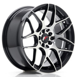 Jante Japan Racing JR-18 17x8 Noir / Brillant
