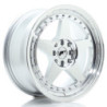 Jante Japan Racing JR-6 17x8 Gris Argenté / Poli