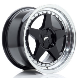 Jante Japan Racing JR-6 17x9 Noir / Brillant