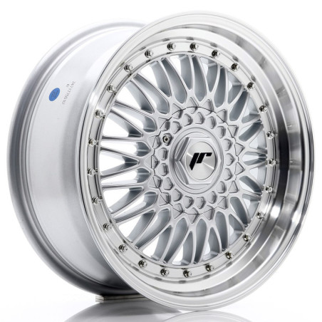 Jante Japan Racing JR-9 17x7.5 Gris Argenté / Poli