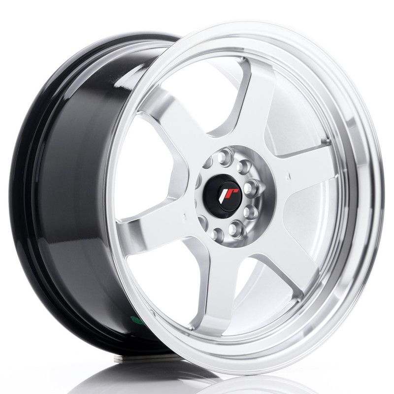 Jante Japan Racing JR-12 18x9 Gris Argenté / Poli
