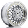 Jante Japan Racing JR-9 18x8 Gris Argenté / Poli