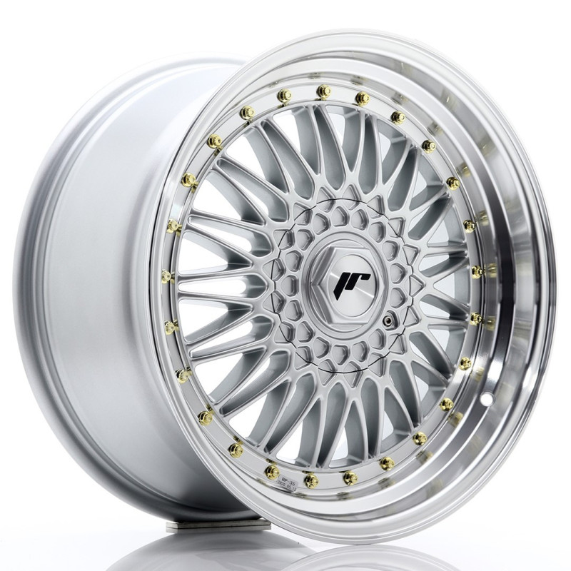 Jante Japan Racing JR-9 18x9 Gris Argenté / Poli