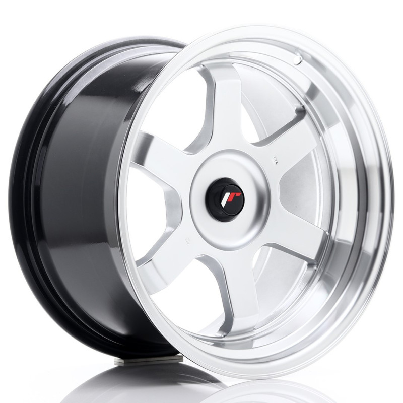 Jante Japan Racing JR-12 18x10 Gris Argenté / Poli