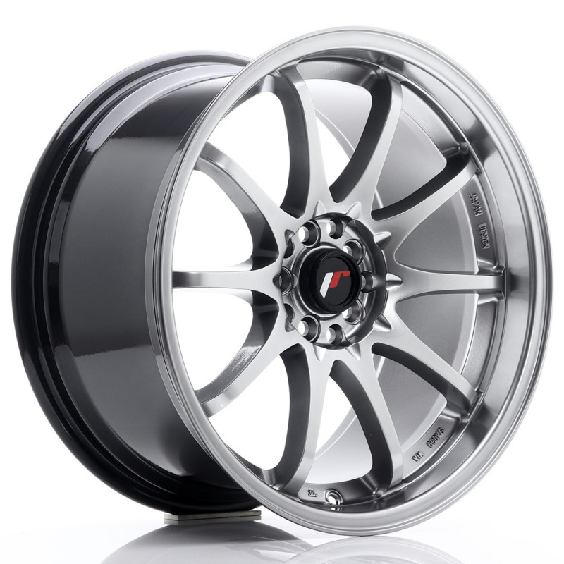 Jante Japan Racing JR-5 18x9.5 Hyper Black