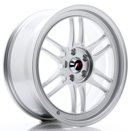 Jante Japan Racing JR-7 18x8 Gris Argenté / Poli