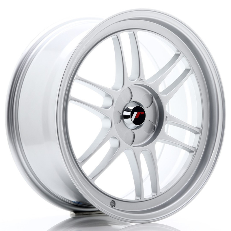 Jante Japan Racing JR-7 18x8 Gris Argenté / Poli
