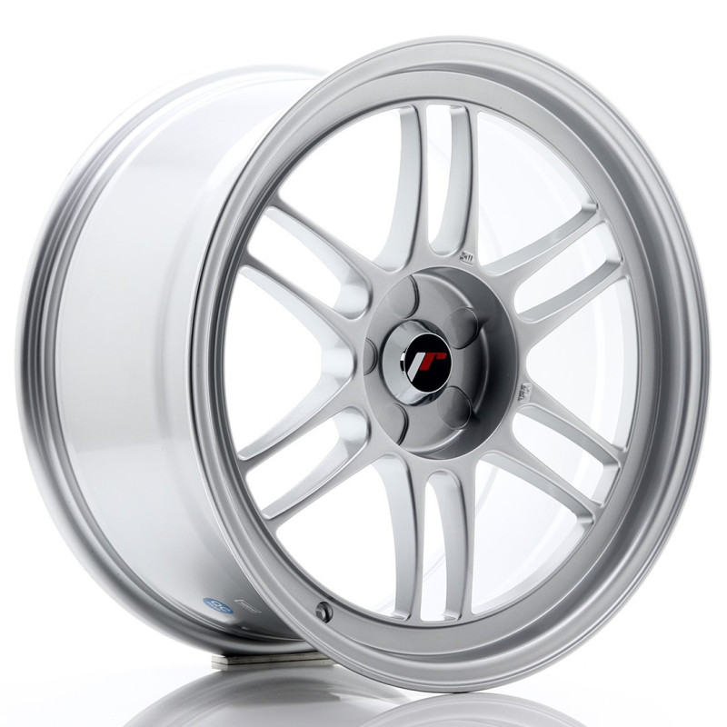 Jante Japan Racing JR-7 18x9 Gris Argenté / Poli